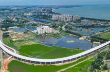 G15沈海高速公路海口段项目路基工程完成99%