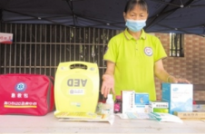 海口65岁急救志愿者黄祥英：护航高考不言老 “救”在身边献余热