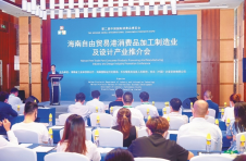 海南自贸港消费品加工制造业及设计产业推介会举行