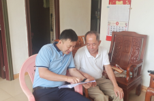 记中国绿发文昌公司派驻海南文昌市龙楼镇红海村乡村振兴第一书记、队长刘在江