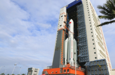 中国空间站梦天实验舱舱箭组合体垂直转运 将于本月在文昌发射