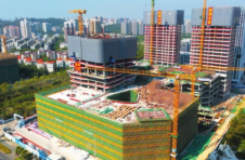 三亚大悦城项目春节期间不停工 百余名建设者将坚守岗位抢工期赶进度